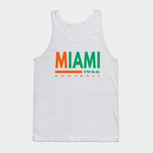Miami 1966 Football Classis Tank Top